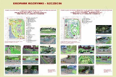 Ekopark rozrywki - Szczecin - Ludmiła Urbańska - KRÓLESTWO ZIELENI Pracownia Architektury Krajobrazu, Bydgoszcz, Dworcowa 84